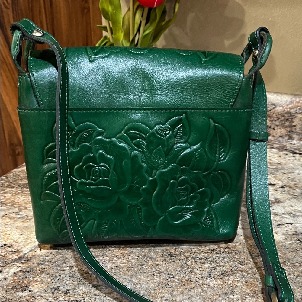 Patricia Nash EUC Leandra Square Flap Crossbody - Picture 5 of 8